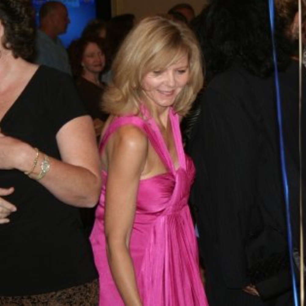 Nearly New Hot Pink Halter Top BCBGMaxAzria